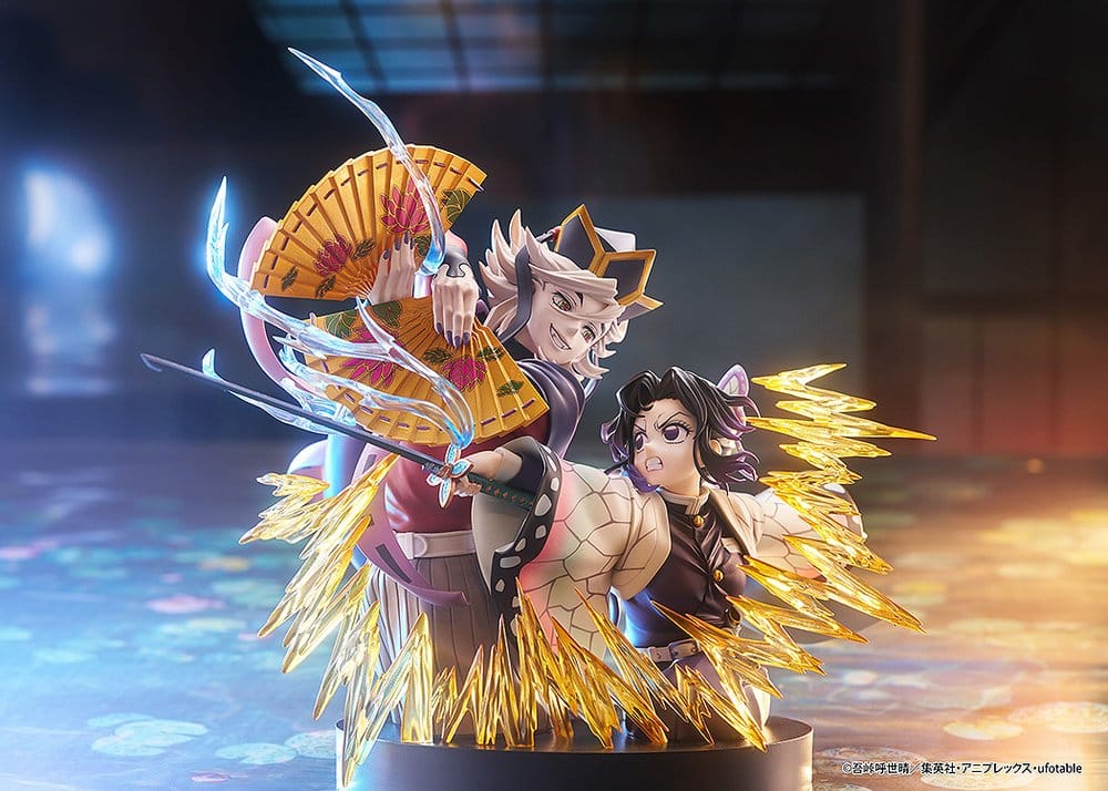 Demon Slayer: Kimetsu no Yaiba PVC Figuren 2er-Pack Shinobu Kocho & Doma 18 cm - Preorder - ETA: 25.05.2027