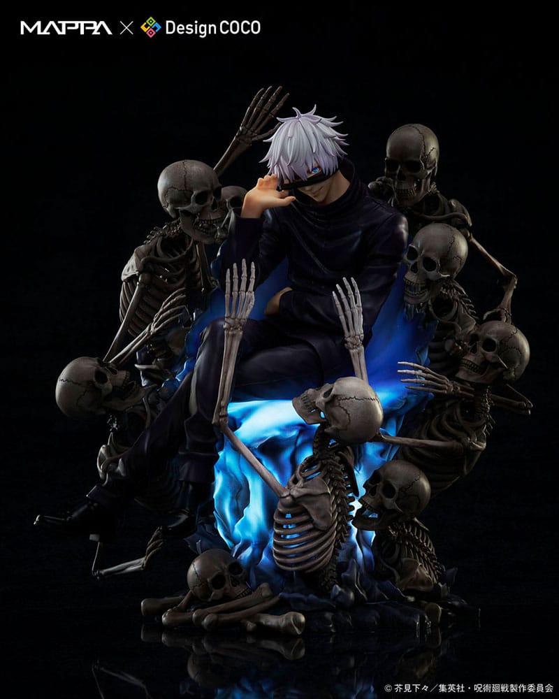Jujutsu Kaisen Shibuya Incident Mappa x Design Coco PVC Statue 1/7 Satoru Gojo 23 cm - Versand: 5-7 Tage nach Bestellung