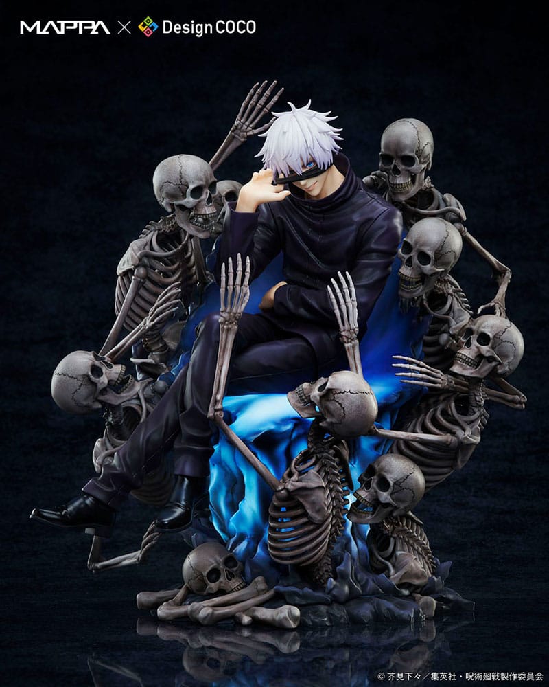 Jujutsu Kaisen Shibuya Incident Mappa x Design Coco PVC Statue 1/7 Satoru Gojo 23 cm - Versand: 5-7 Tage nach Bestellung