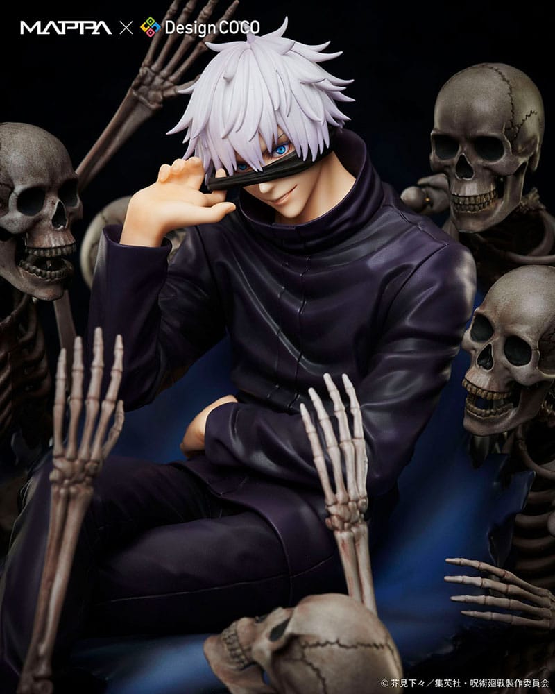 Jujutsu Kaisen Shibuya Incident Mappa x Design Coco PVC Statue 1/7 Satoru Gojo 23 cm - Versand: 5-7 Tage nach Bestellung