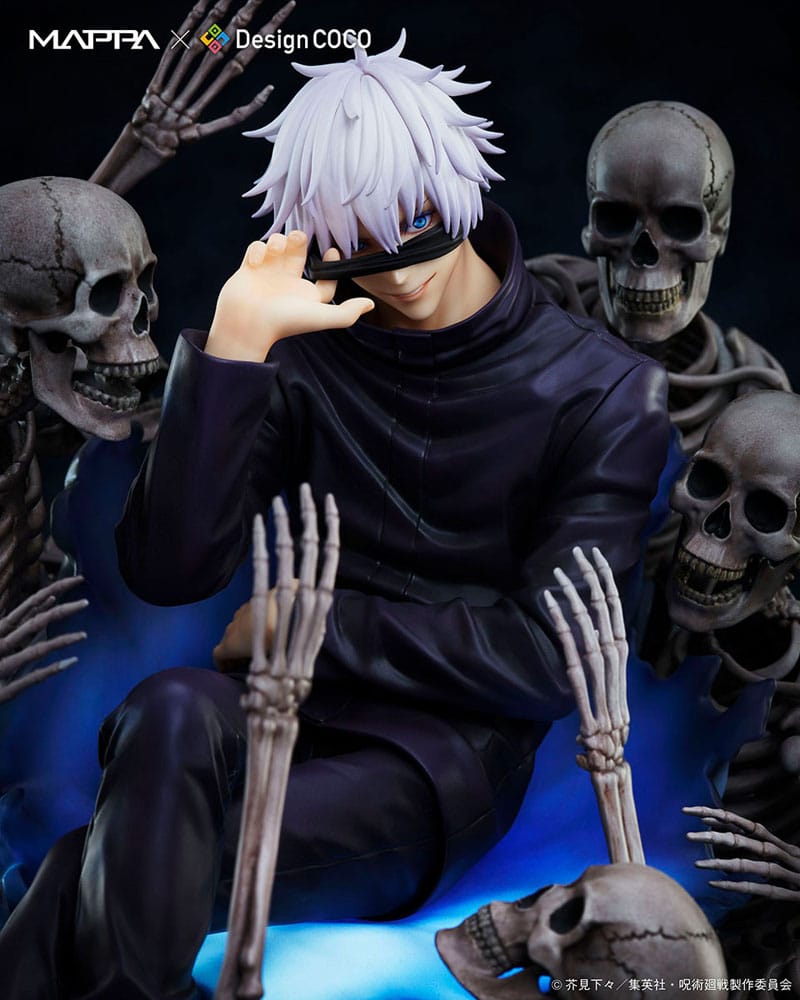 Jujutsu Kaisen Shibuya Incident Mappa x Design Coco PVC Statue 1/7 Satoru Gojo 23 cm - Versand: 5-7 Tage nach Bestellung
