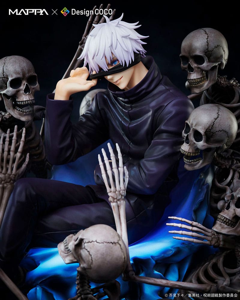 Jujutsu Kaisen Shibuya Incident Mappa x Design Coco PVC Statue 1/7 Satoru Gojo 23 cm - Versand: 5-7 Tage nach Bestellung
