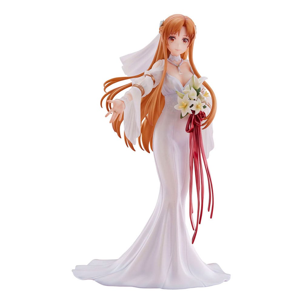 Sword Art Online PVC Statue 1/7 Asuna Wedding Ver. 25 cm - Versand: 5-7 Tage nach Bestellung
