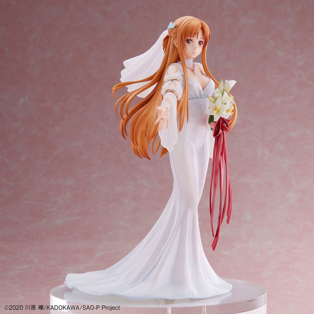 Sword Art Online PVC Statue 1/7 Asuna Wedding Ver. 25 cm - Versand: 5-7 Tage nach Bestellung