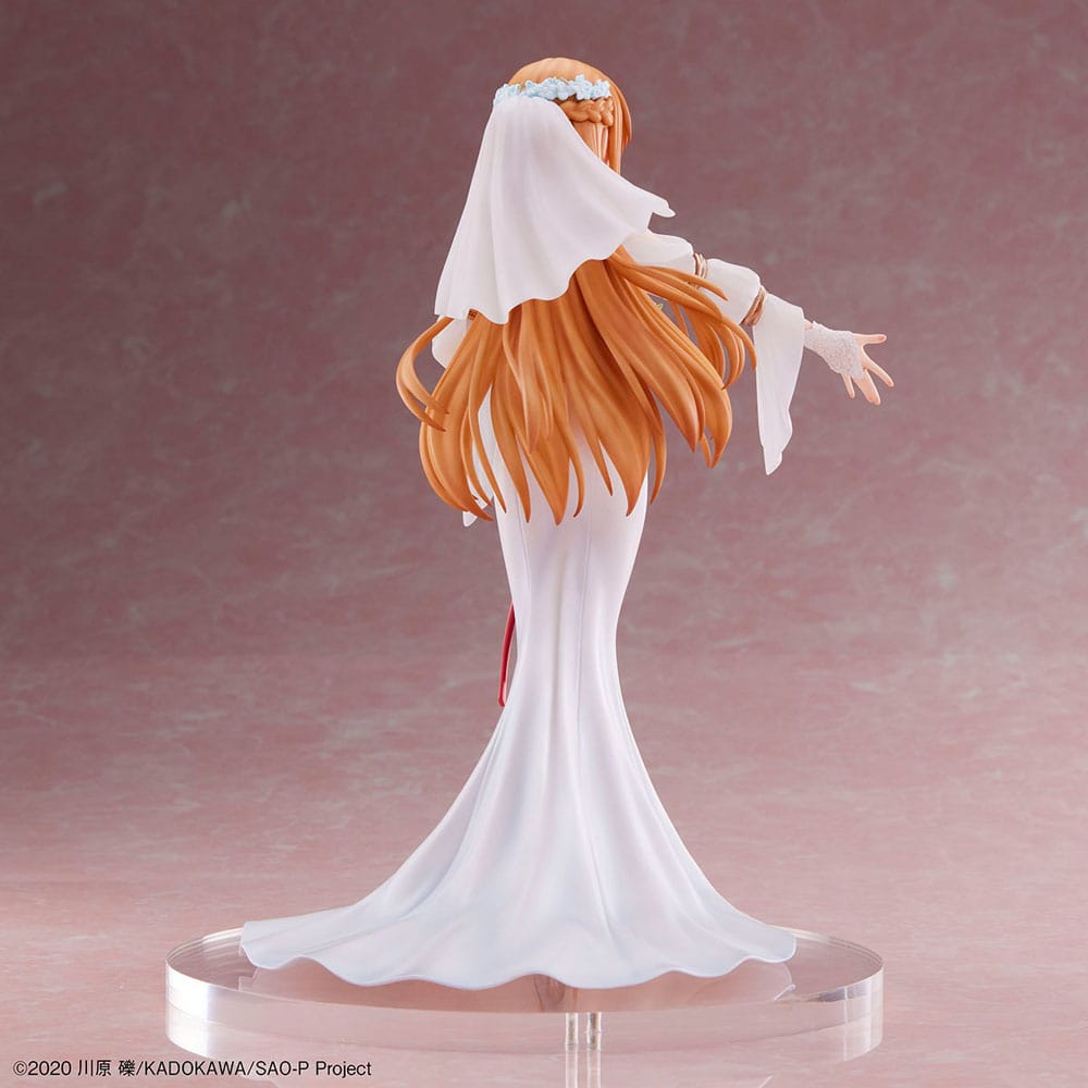 Sword Art Online PVC Statue 1/7 Asuna Wedding Ver. 25 cm - Versand: 5-7 Tage nach Bestellung