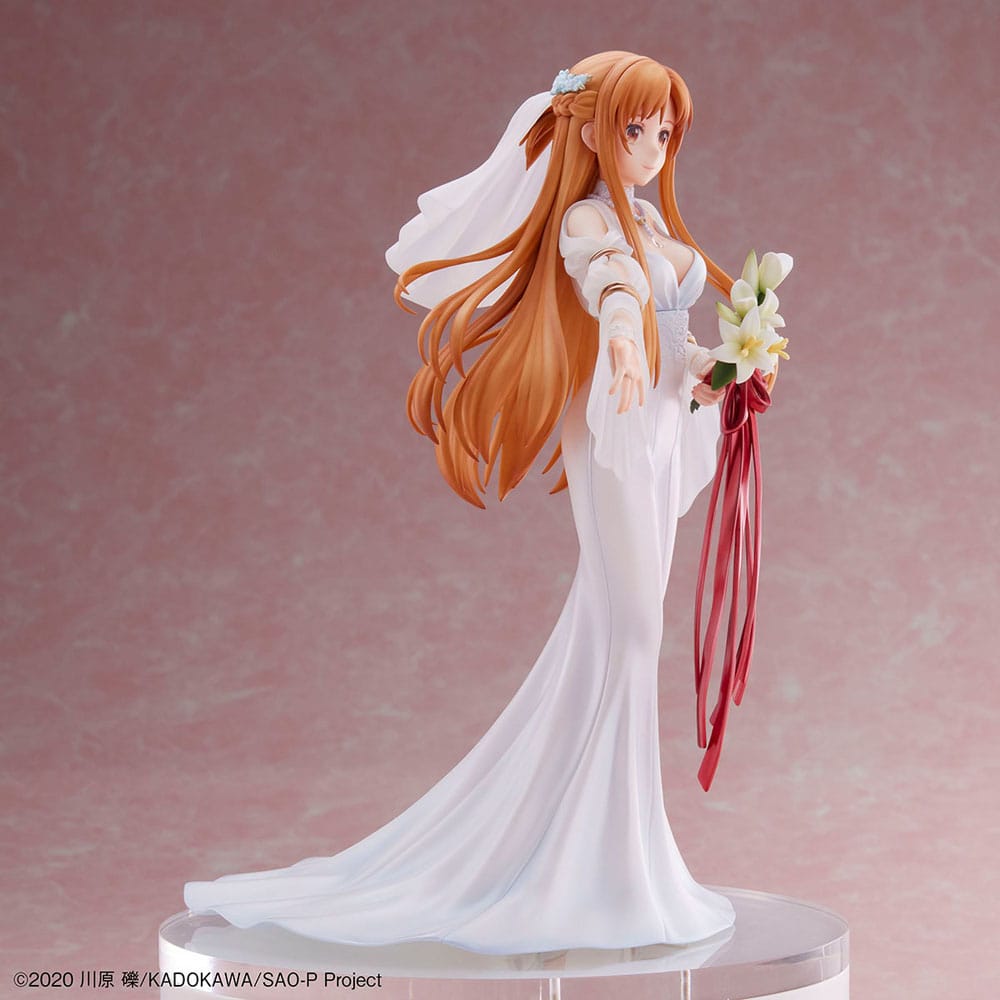 Sword Art Online PVC Statue 1/7 Asuna Wedding Ver. 25 cm - Versand: 5-7 Tage nach Bestellung