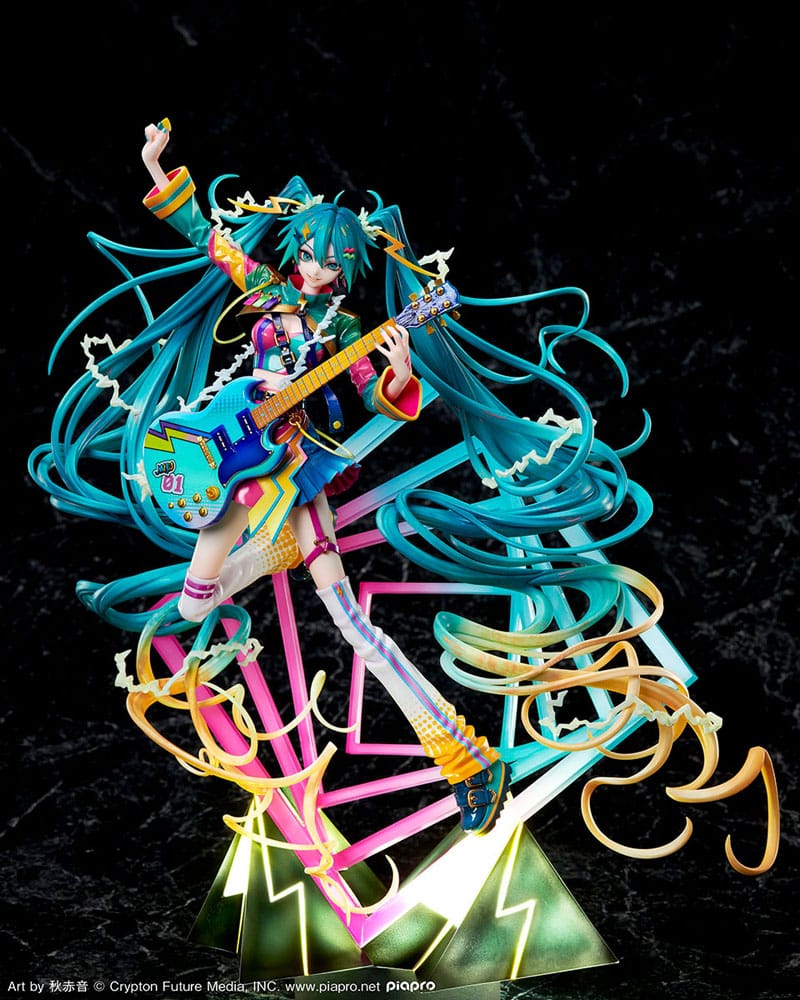 Hatsune Miku PVC Statue 1/7 Japan Tour 2023 Thunderbolt 32 cm - Versand: 5-7 Tage nach Bestellung