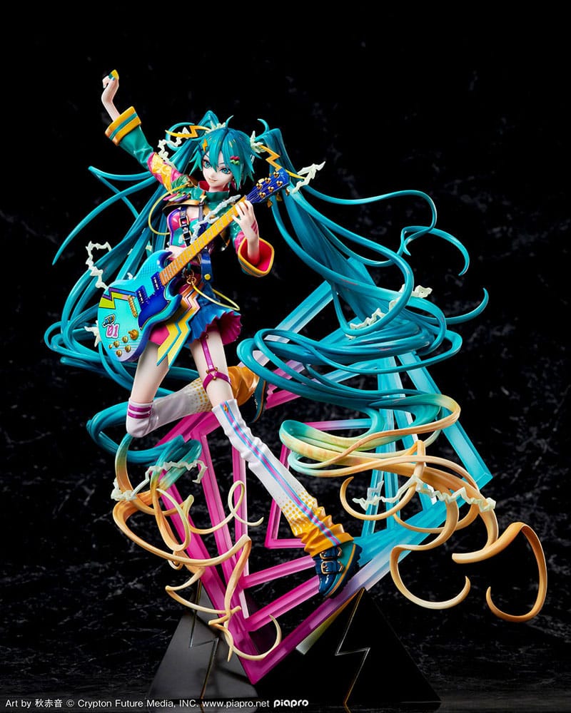 Hatsune Miku PVC Statue 1/7 Japan Tour 2023 Thunderbolt 32 cm - Versand: 5-7 Tage nach Bestellung