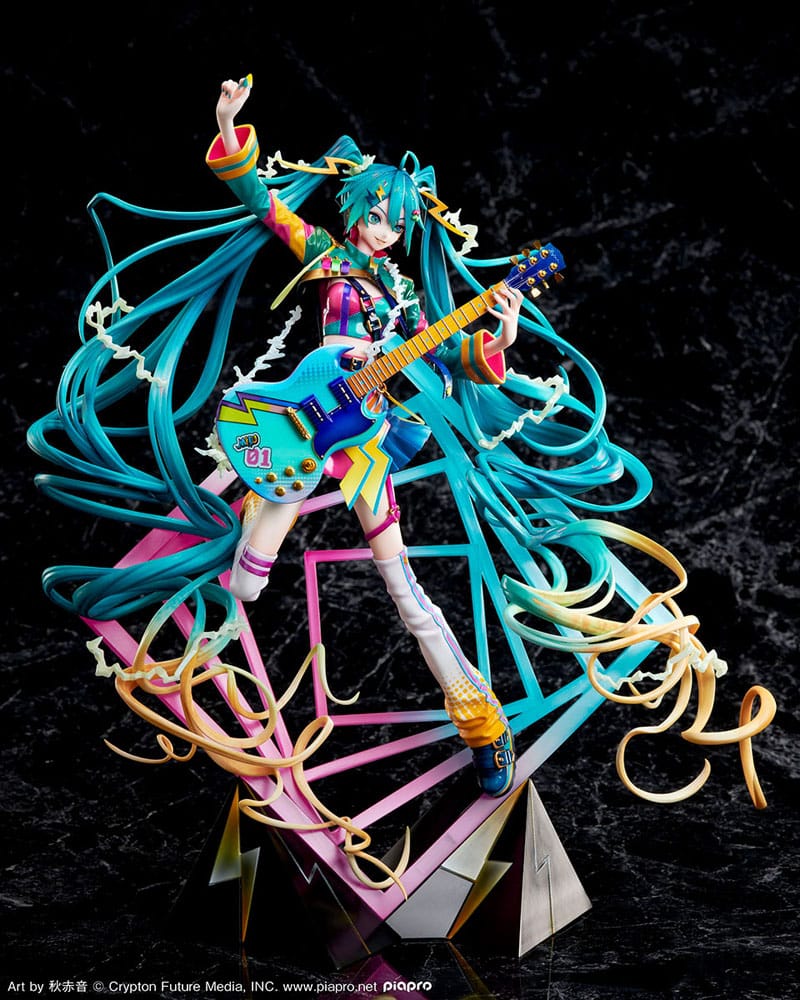 Hatsune Miku PVC Statue 1/7 Japan Tour 2023 Thunderbolt 32 cm - Versand: 5-7 Tage nach Bestellung