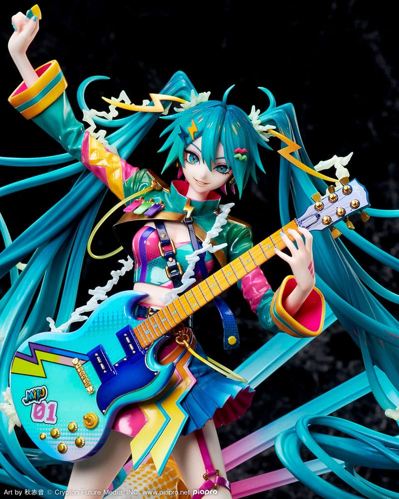 Hatsune Miku PVC Statue 1/7 Japan Tour 2023 Thunderbolt 32 cm - Versand: 5-7 Tage nach Bestellung