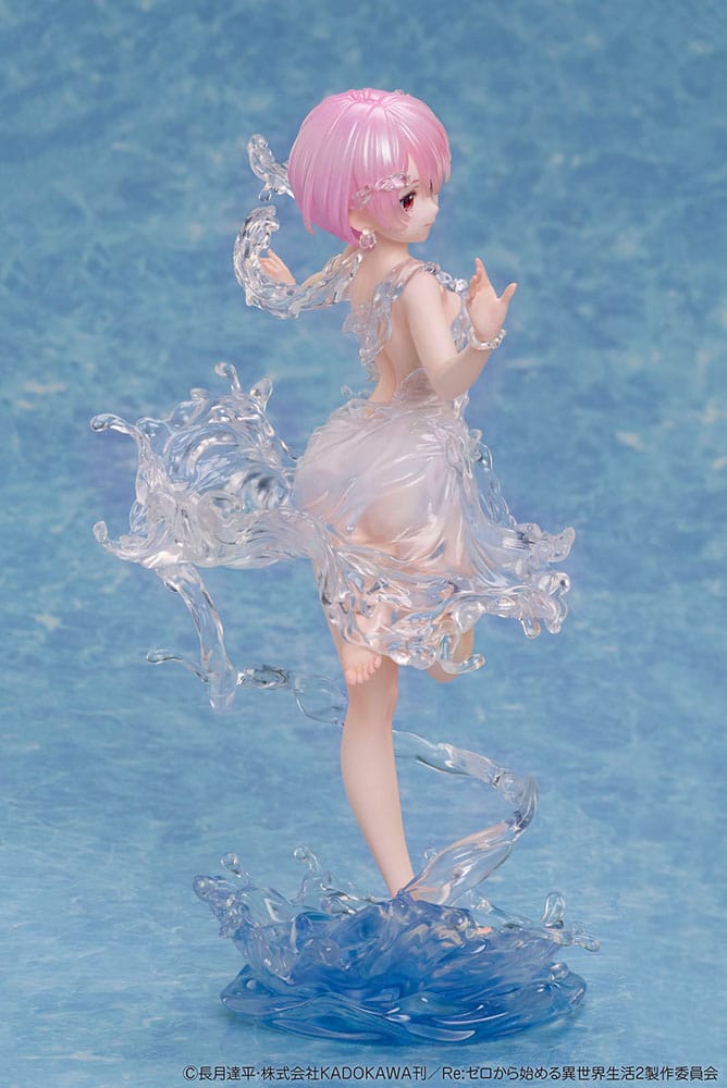 Re:Zero Starting Life in Another World PVC Statue 1/7 Ram Aqua Dress 23 cm  - Versand: 7 Tage nach Bestellung