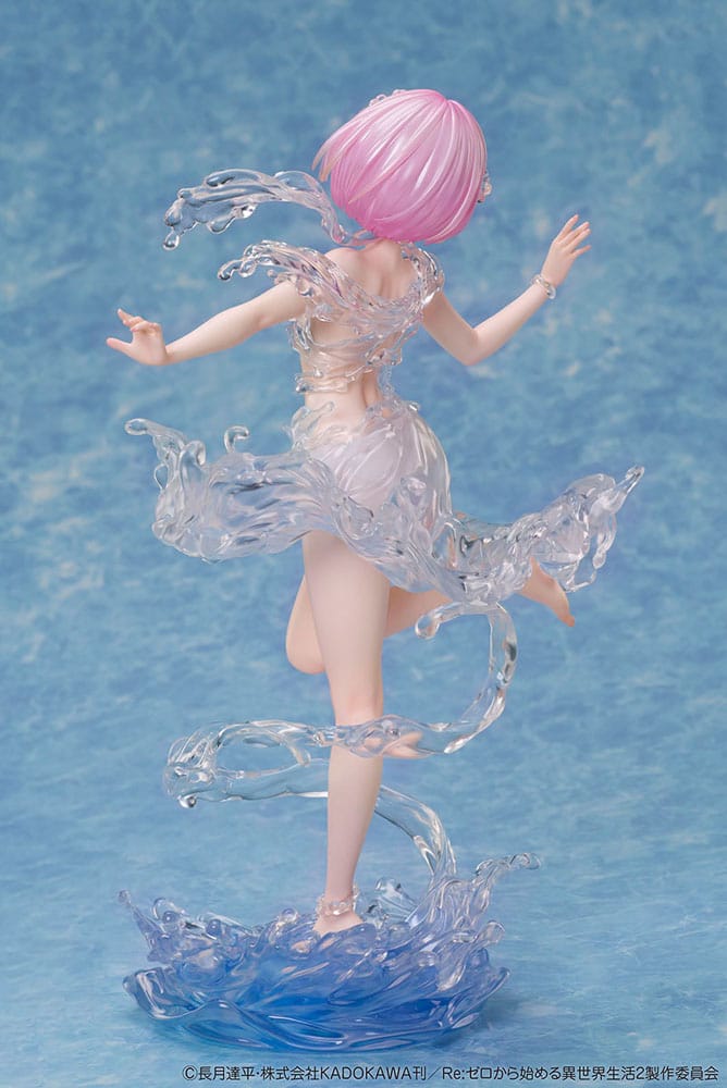 Re:Zero Starting Life in Another World PVC Statue 1/7 Ram Aqua Dress 23 cm  - Versand: 7 Tage nach Bestellung