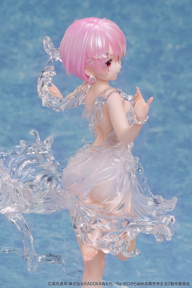Re:Zero Starting Life in Another World PVC Statue 1/7 Ram Aqua Dress 23 cm  - Versand: 7 Tage nach Bestellung