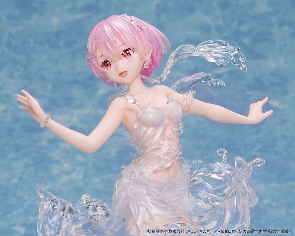 Re:Zero Starting Life in Another World PVC Statue 1/7 Ram Aqua Dress 23 cm  - Versand: 7 Tage nach Bestellung
