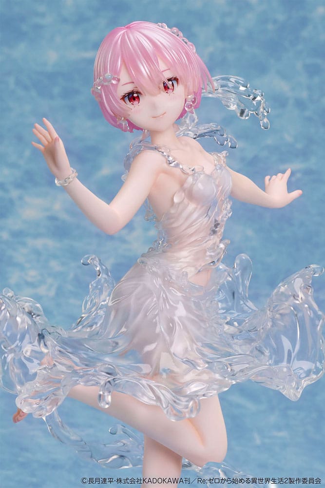 Re:Zero Starting Life in Another World PVC Statue 1/7 Ram Aqua Dress 23 cm  - Versand: 7 Tage nach Bestellung