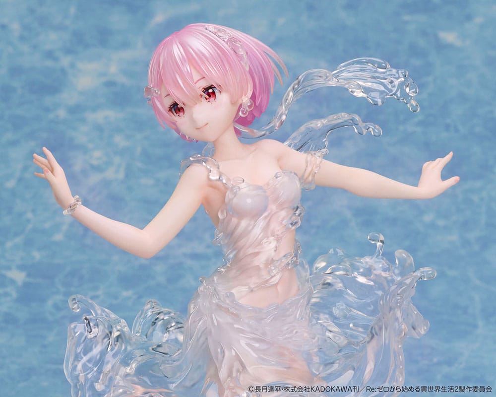 Re:Zero Starting Life in Another World PVC Statue 1/7 Ram Aqua Dress 23 cm  - Versand: 7 Tage nach Bestellung