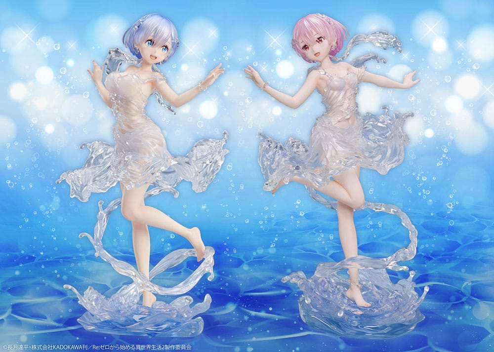 Re:Zero Starting Life in Another World PVC Statue 1/7 Ram Aqua Dress 23 cm  - Versand: 7 Tage nach Bestellung
