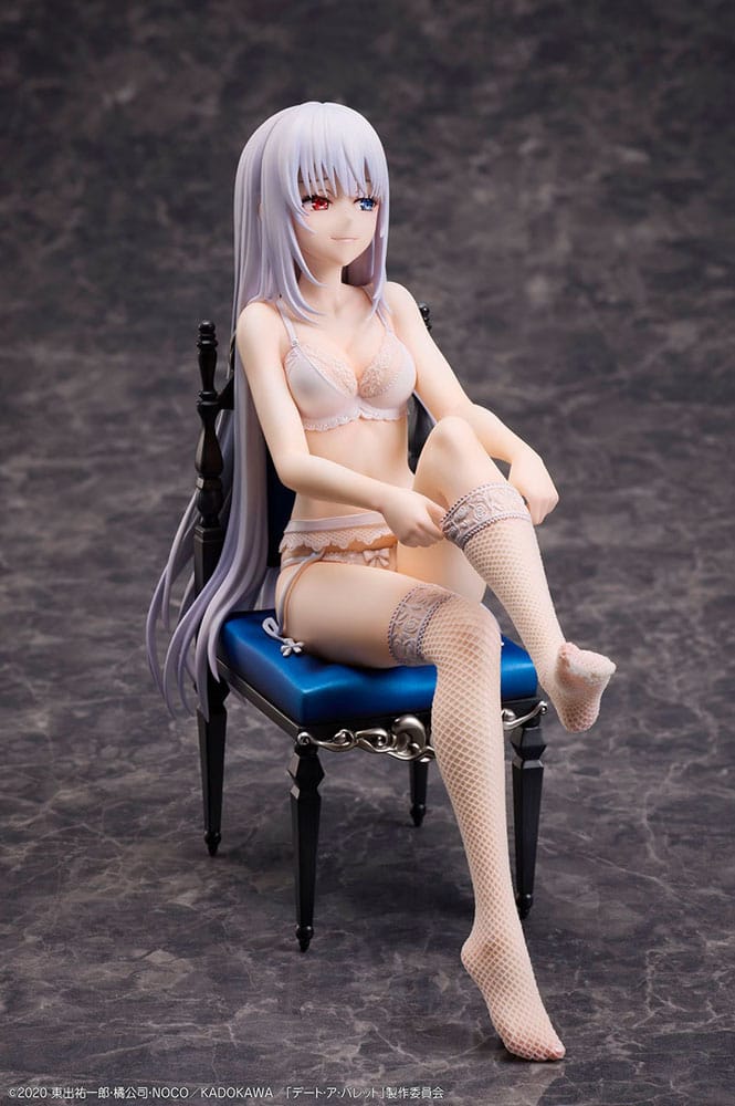 Date a Bullet PVC Statue 1/7 White Queen 17 cm    - Versand: 7 Tage nach Bestellung