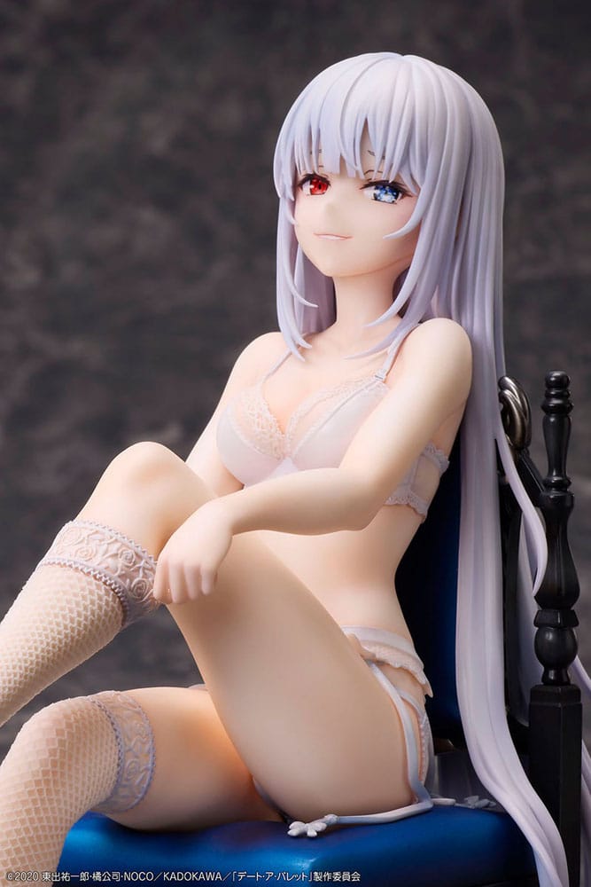 Date a Bullet PVC Statue 1/7 White Queen 17 cm    - Versand: 7 Tage nach Bestellung