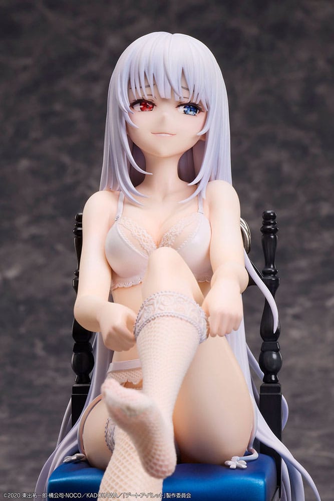 Date a Bullet PVC Statue 1/7 White Queen 17 cm    - Versand: 7 Tage nach Bestellung