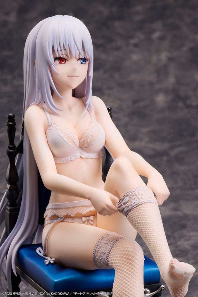 Date a Bullet PVC Statue 1/7 White Queen 17 cm    - Versand: 7 Tage nach Bestellung