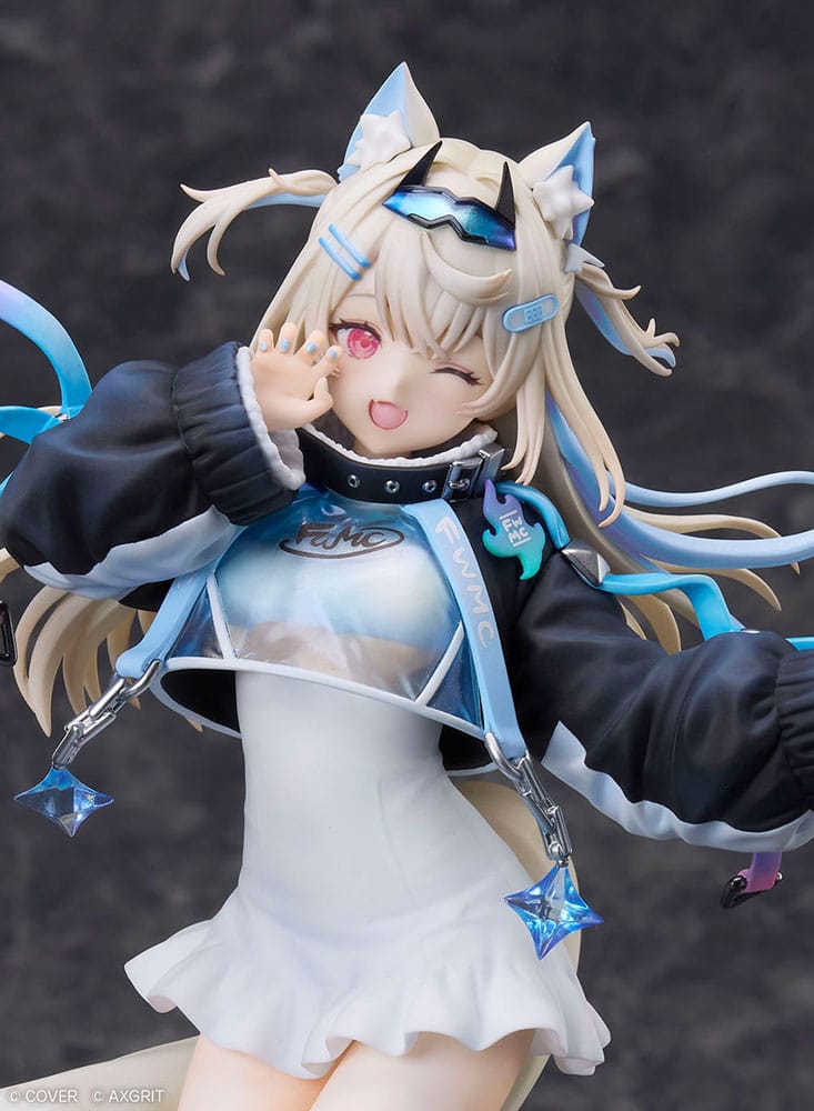 Hololive Production PVC Statue 1/7 Advent Fuwawa Abyssgard AXGRIT Ver. Deluxe Edition 27 cm  - Preorder - ETA: 25.09.2026