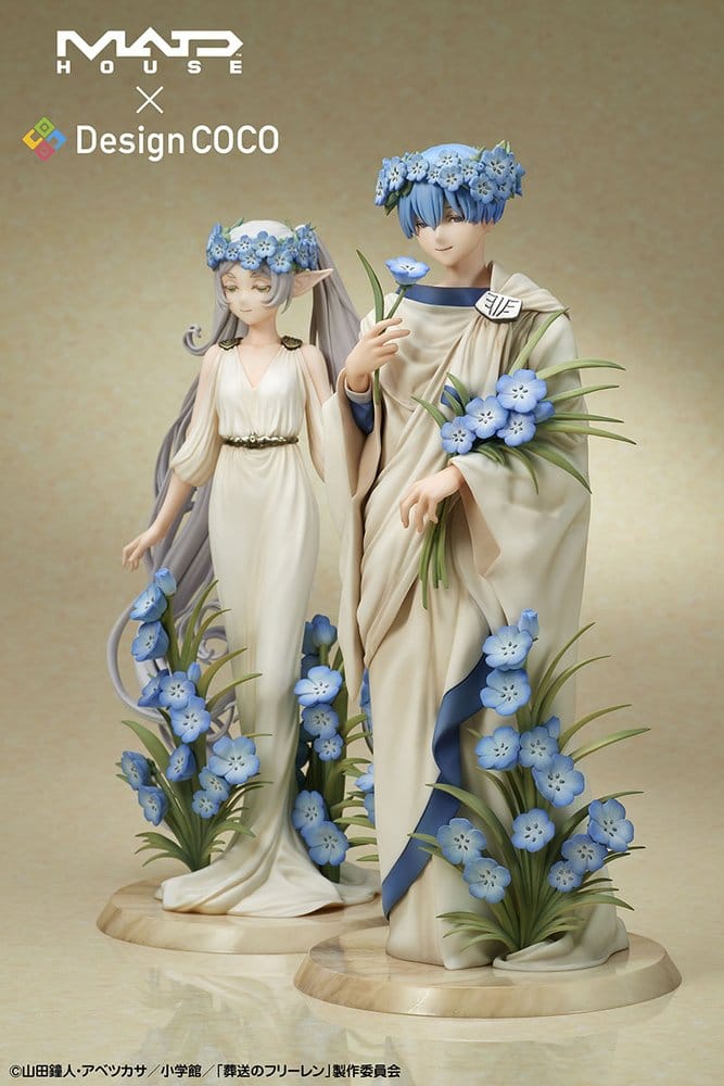 Frieren: Beyond Journey's End PVC Figuren 2er-Pack Frieren & Himmel Art Nouveau Style - Preorder - ETA: 25.07.2027