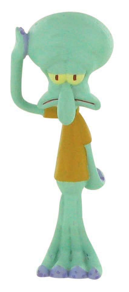 SpongeBob Schwammkopf Minifigur Thaddäus 7 cm - Versand: 5-7 Tage nach Bestellung