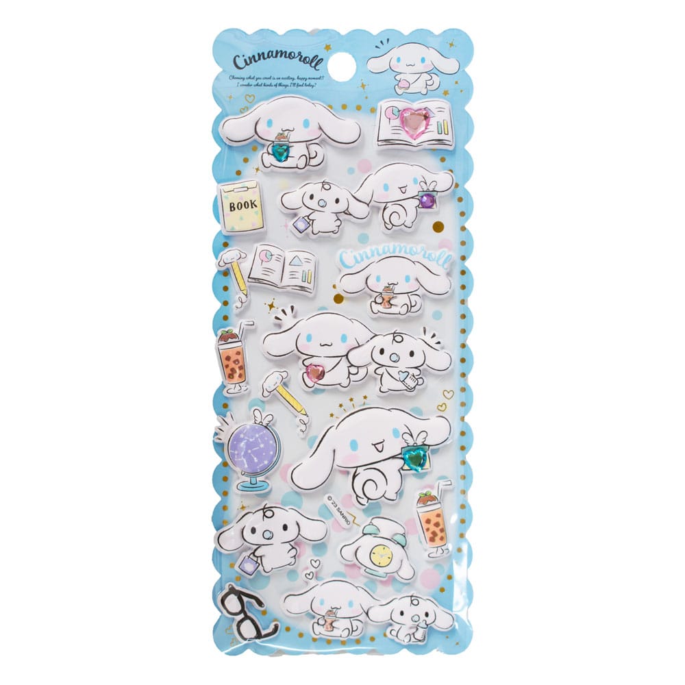 Hello Kitty and Friends Sticker Cinnamoroll Puffy Sortiment (20) - Versand: 7 Tage nach Bestellung