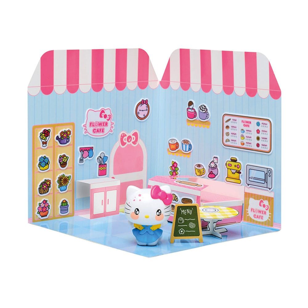 Hello Kitty and Friends Minifigur Sticker House Hello Kitty Flower Café - Versand: 7 Tage nach Bestellung