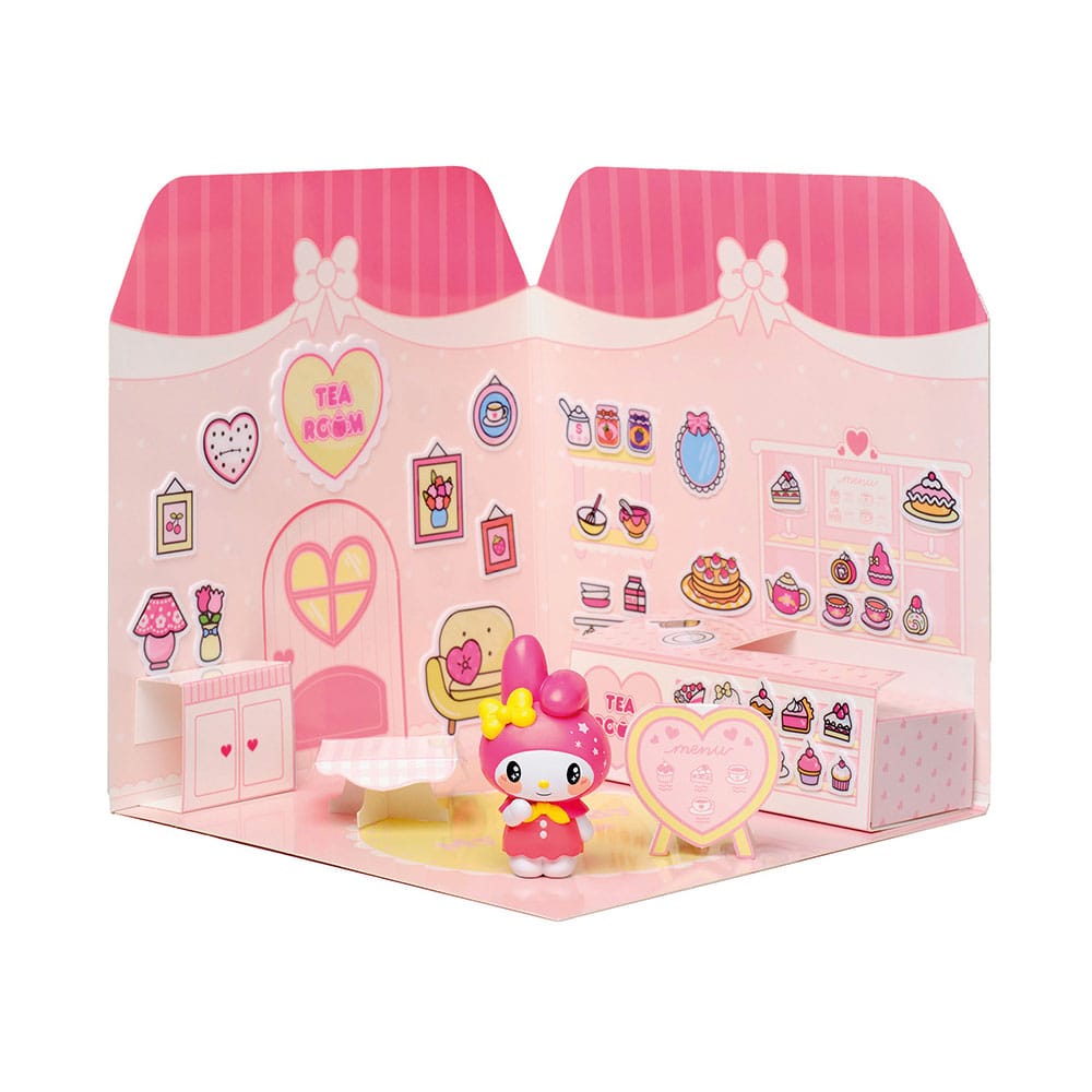 Hello Kitty and Friends Minifigur Sticker House My Melody Tea Room - Versand: 7 Tage nach Bestellung
