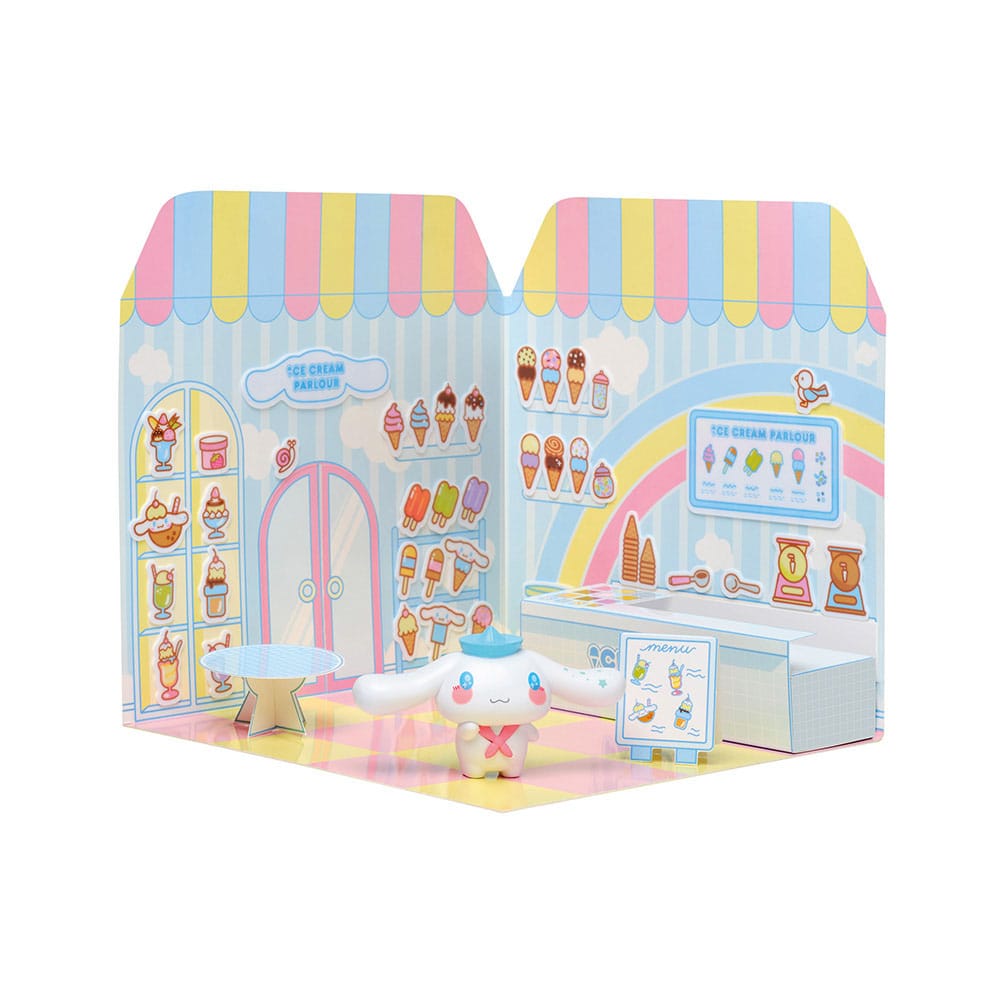 Hello Kitty and Friends Minifigur Sticker House Cinnamoroll Ice Cream Parlour - Versand: 7 Tage nach Bestellung