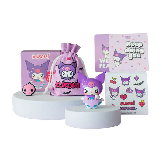 Hello Kitty and Friends Minifigur Kuromi 6 cm - Versand: 5-7 Tage nach Bestellung