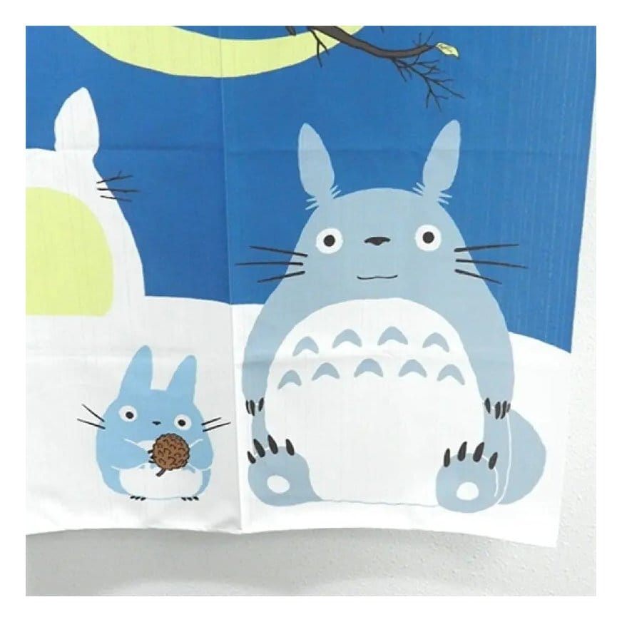 Mein Nachbar Totoro Noren-Vorhänge Totoro & snowman - Preorder - ETA: 27.02.2027