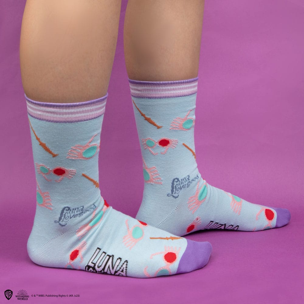 Harry Potter Socken 3er-Pack Luna Lovegood - Preorder - ETA: 02.10.2025