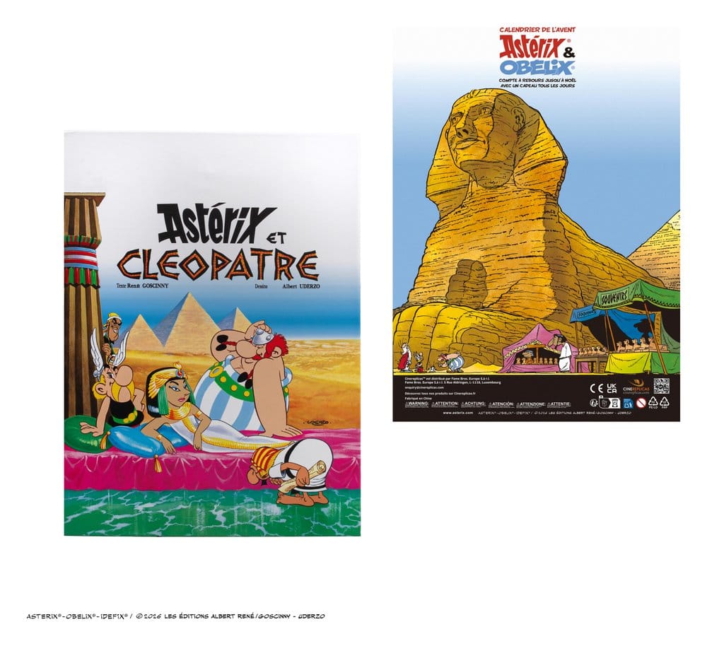 Asterix & Obelix Adventskalender Asterix & Kleopatra 2026 - Preorder - ETA: 25.08.2026