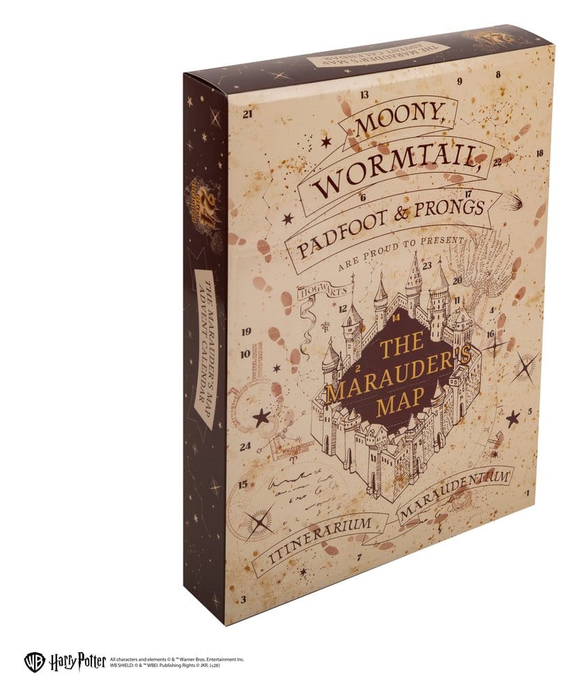 Harry Potter Adventskalender Marauder's Map New Edition 2026 - Preorder - ETA: 25.08.2026