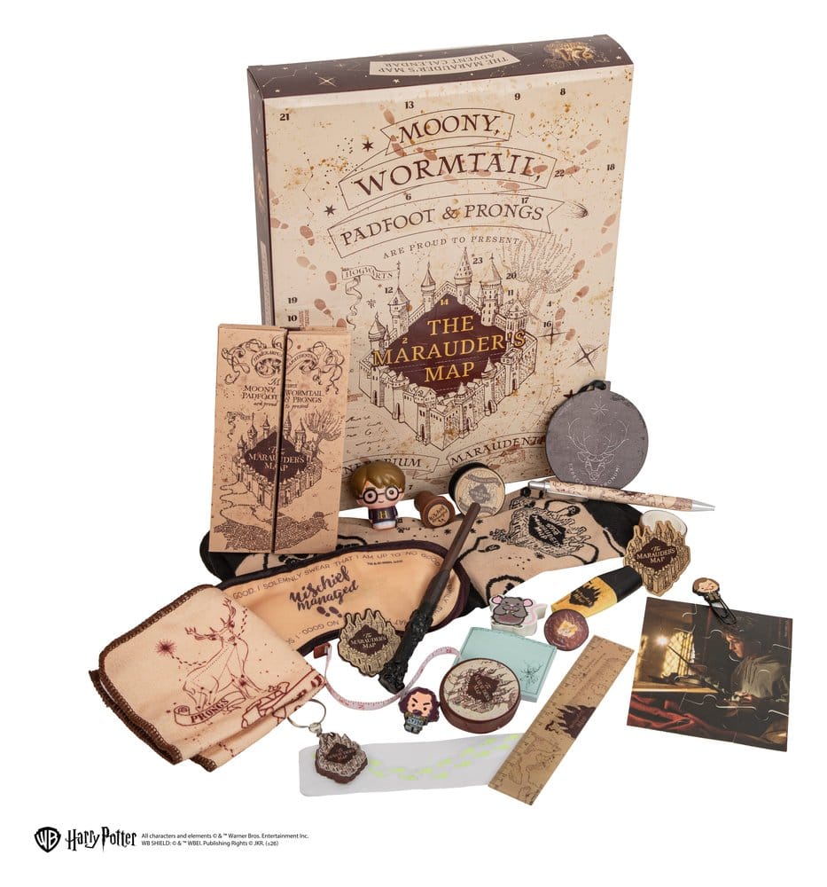 Harry Potter Adventskalender Marauder's Map New Edition 2026 - Preorder - ETA: 25.08.2026