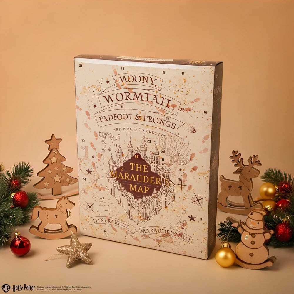 Harry Potter Adventskalender Marauder's Map New Edition 2026 - Preorder - ETA: 25.08.2026