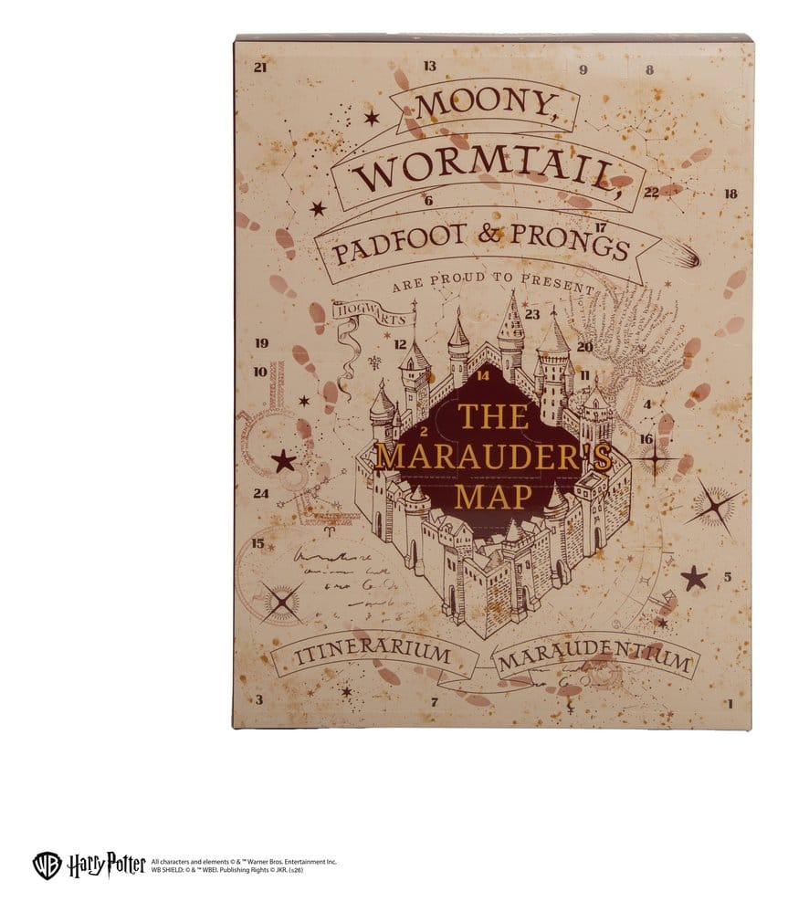 Harry Potter Adventskalender Marauder's Map New Edition 2026 - Preorder - ETA: 25.08.2026