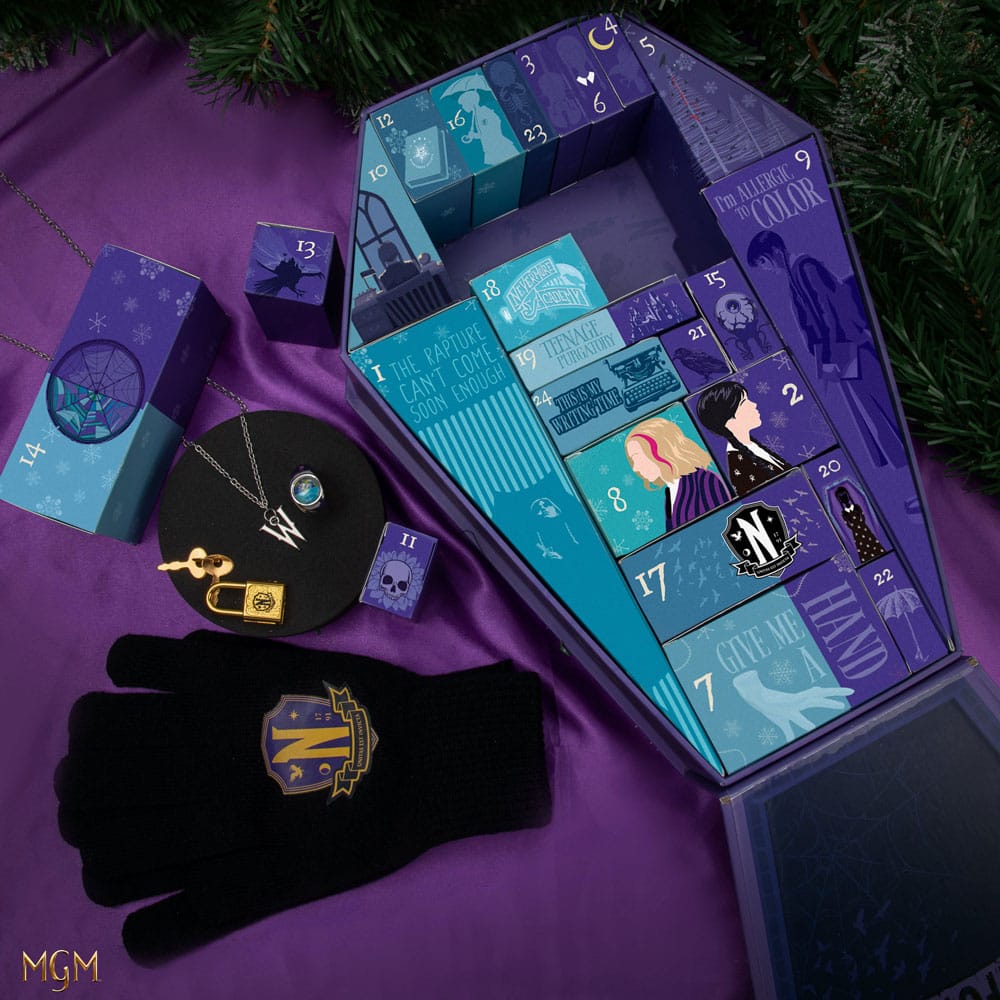 Wednesday Adventskalender Deluxe 2024  - Versand: 7 Tage nach Bestellung