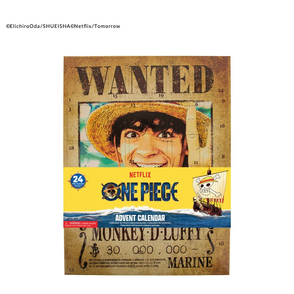 One Piece Adventskalender 2025 - Versand: 5-7 Tage nach Bestellung