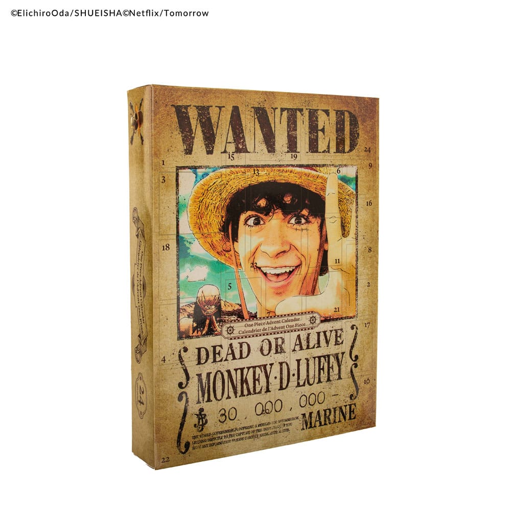 One Piece Adventskalender 2025 - Versand: 5-7 Tage nach Bestellung