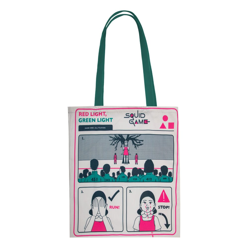 Squid Game Tragetasche Young-hee Blue Print - Preorder - ETA: 03.12.2025