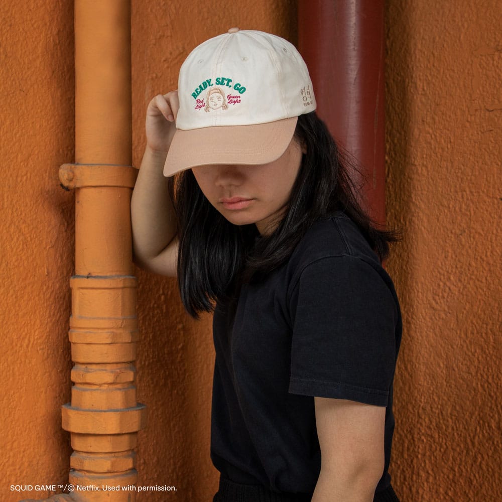 Squid Game Baseball Cap Red light, green light - Versand: 5-7 Tage nach Bestellung