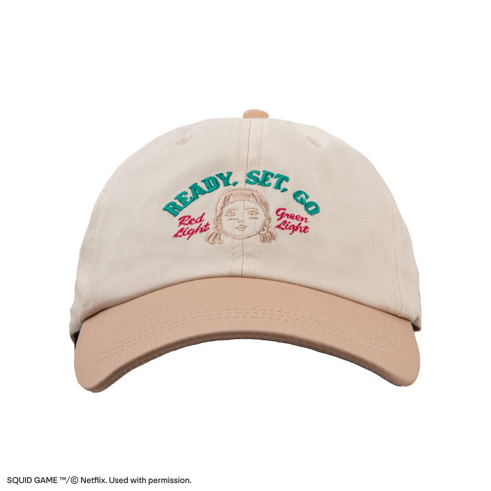 Squid Game Baseball Cap Red light, green light - Versand: 5-7 Tage nach Bestellung