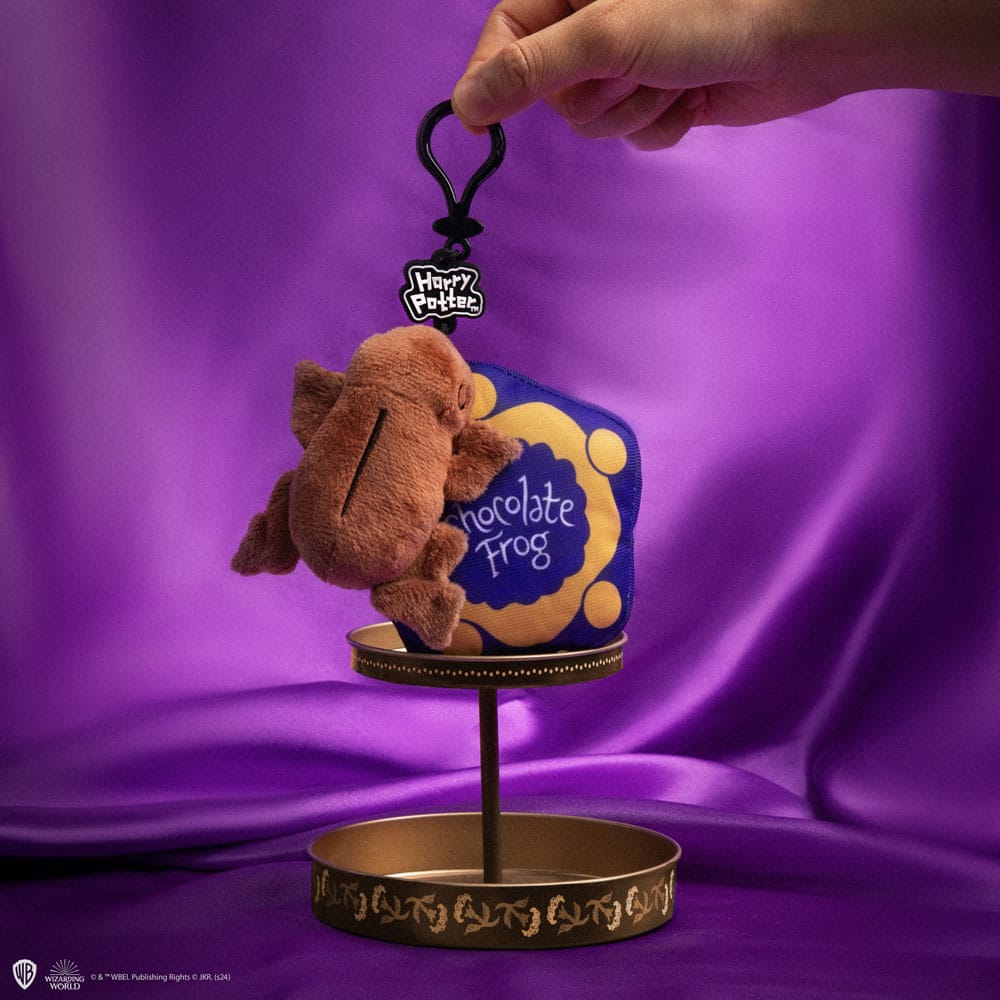Harry Potter Plüsch-Schlüsselanhänger Chocolate Frog 8 cm - Preorder - ETA: 15.09.2025
