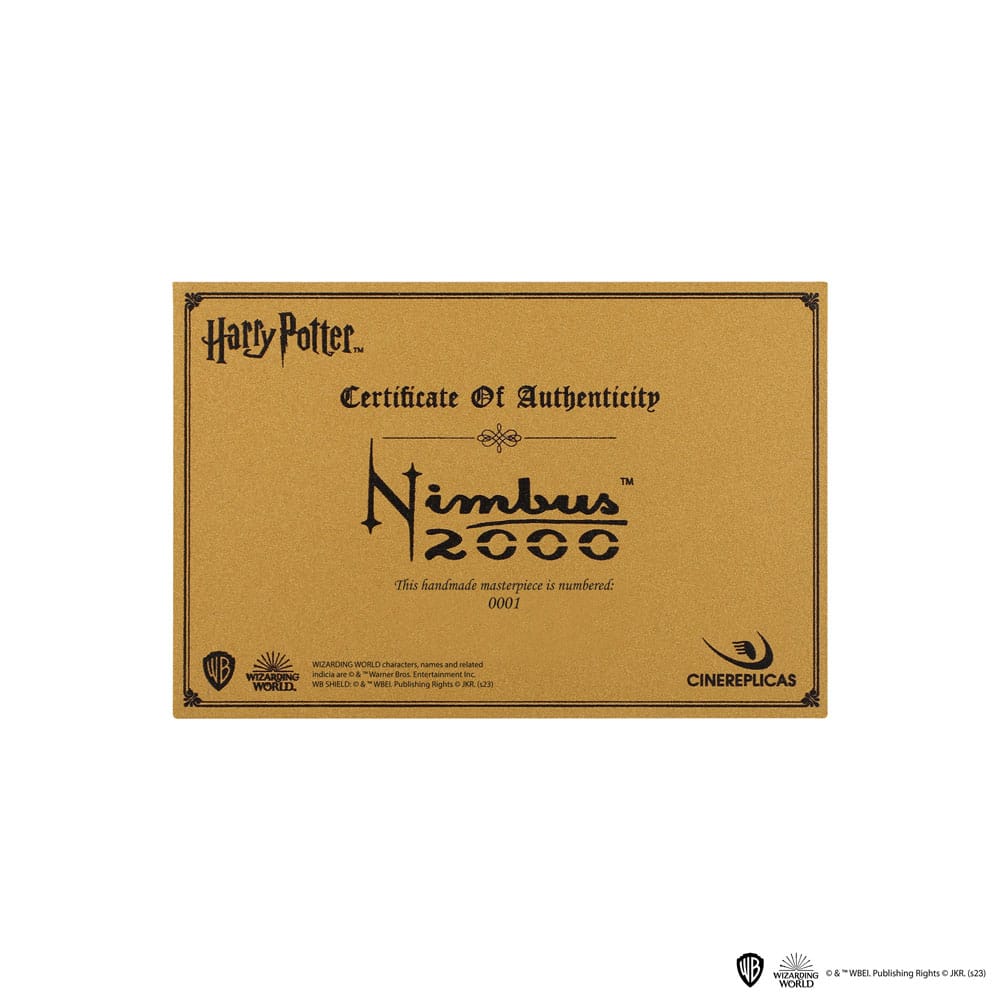 Harry Potter Replik 1/1 Nimbus 2000 Junior Zauberbesen  - Versand: 5-7 Tage nach Bestellung