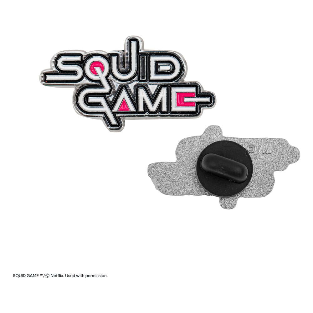 Squid Game Ansteck-Pins 2er-Pack Squid Game & Player 456 - Versand: 7 Tage nach Bestellung