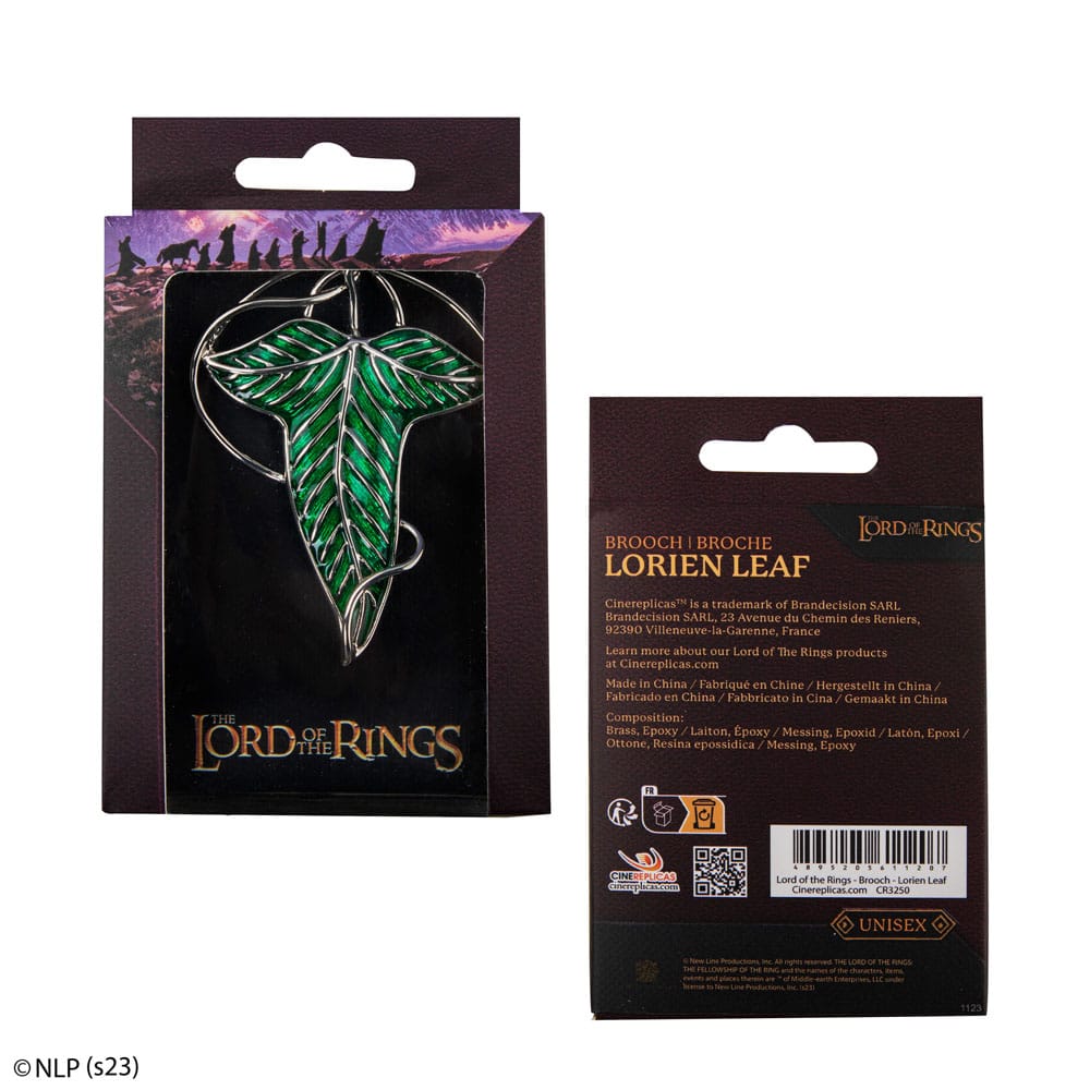 Herr der Ringe Brosche Elven Brooch - Preorder - ETA: 15.09.2025